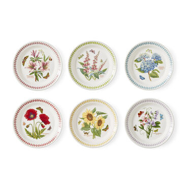 Botanic Garden Meadow Bread Plate Set of 6